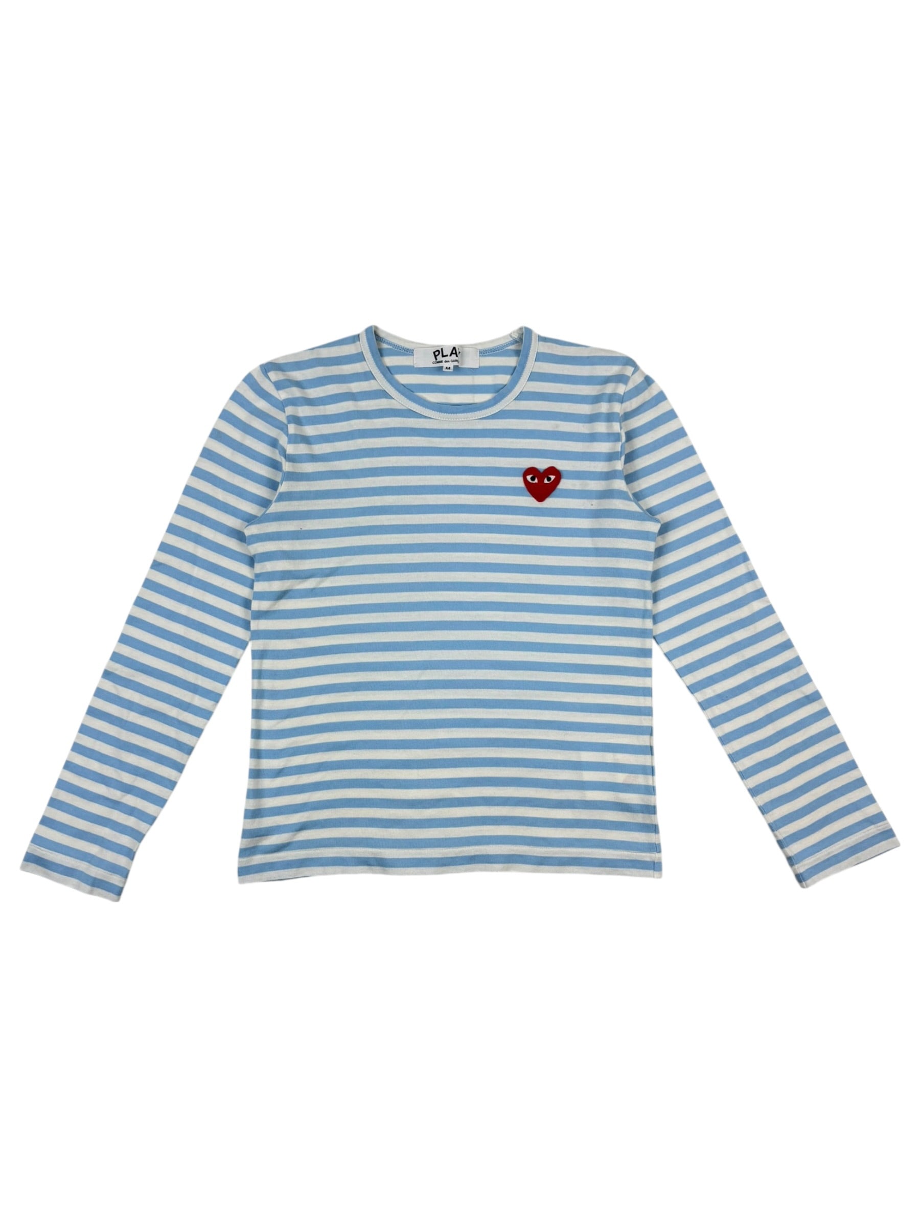 Comme des Garçons PLAY Stripe LS Tee
