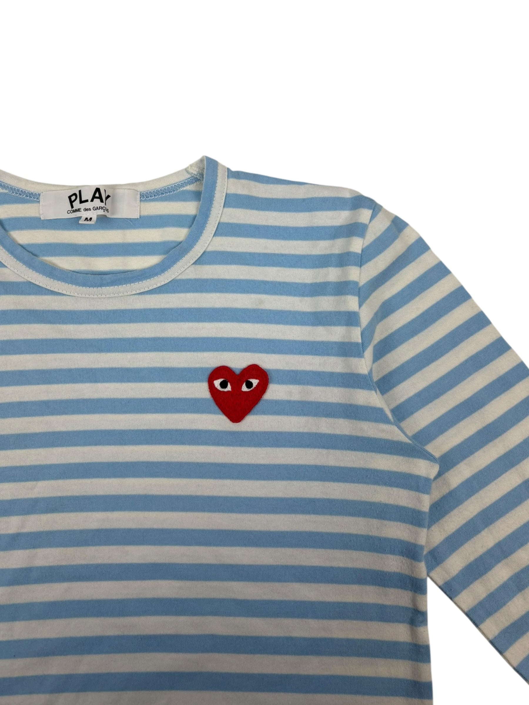 希少 PLAY COMME des GARÇONS ストライプTシャツ S Comme des Garçons PLAY Stripe LS Tee – RE:BOURN