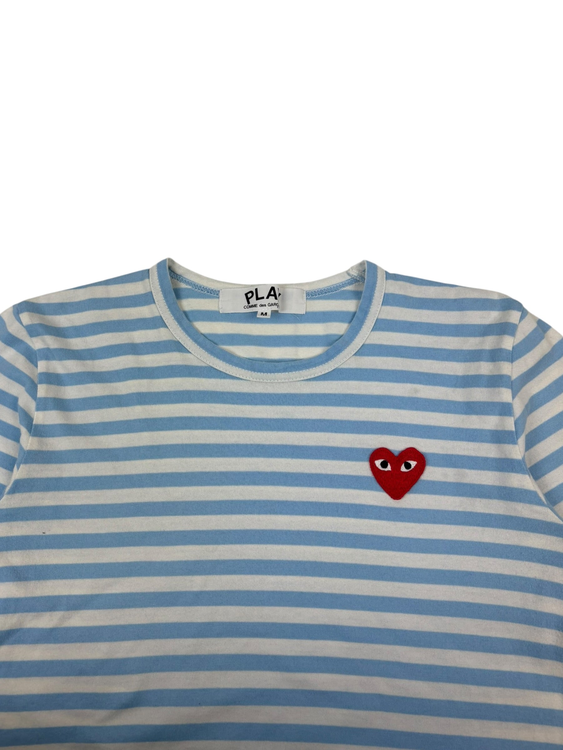 Comme des Garçons PLAY Stripe LS Tee