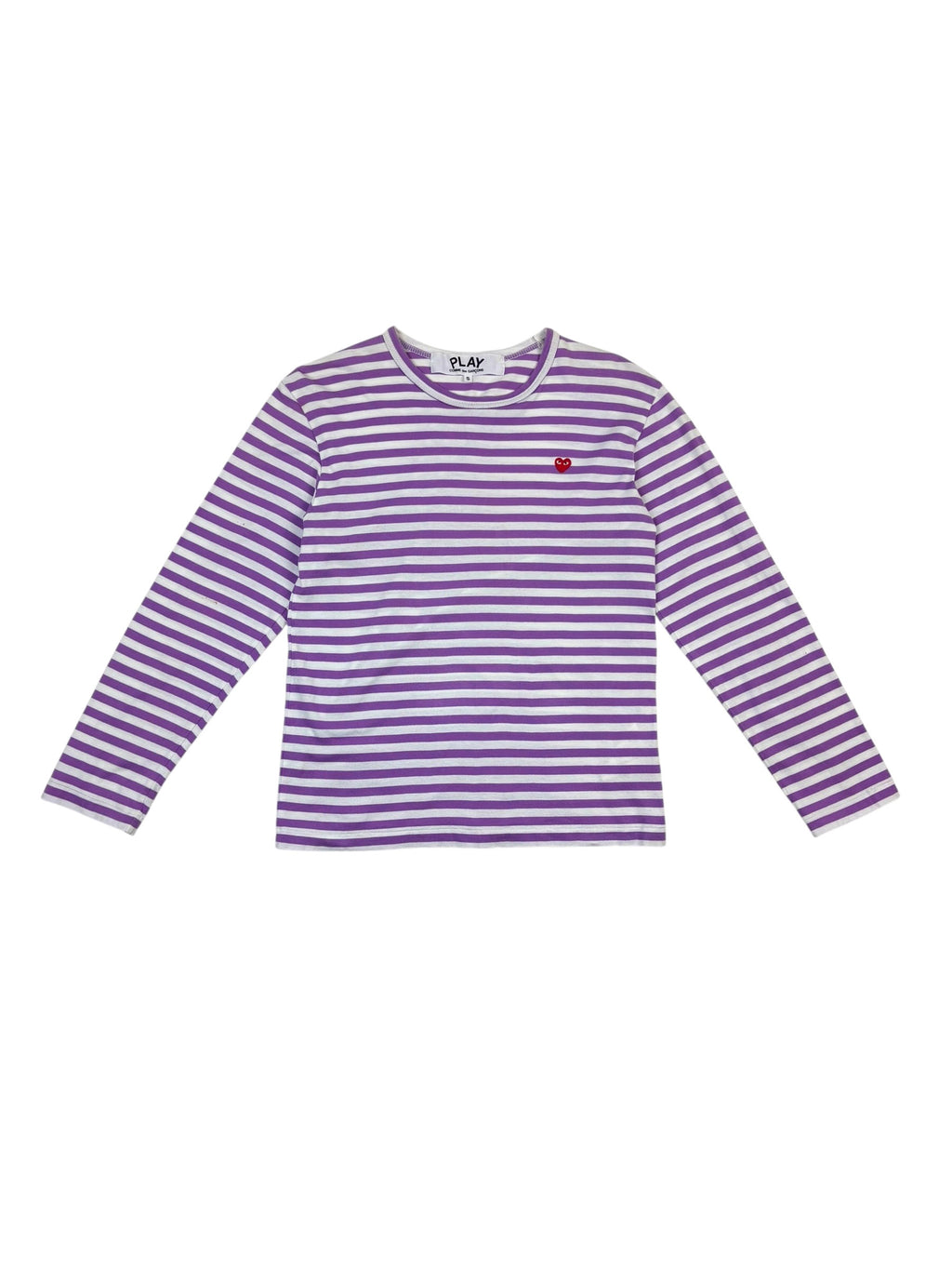 Comme des Garçons PLAY Stripe LS Tee