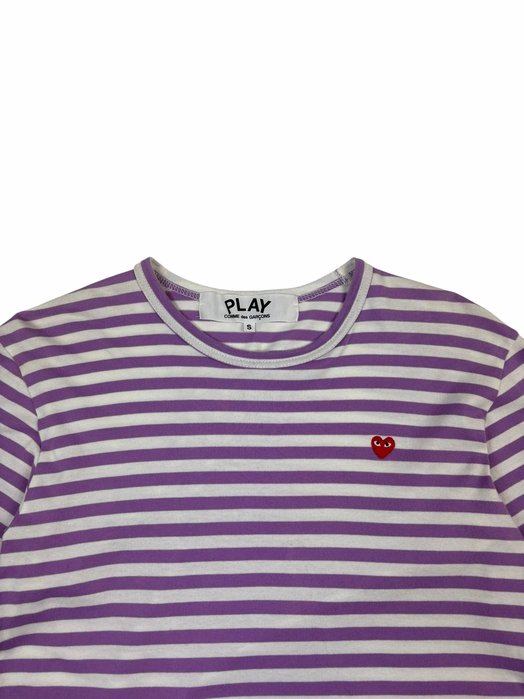 Comme des Garçons PLAY Stripe LS Tee