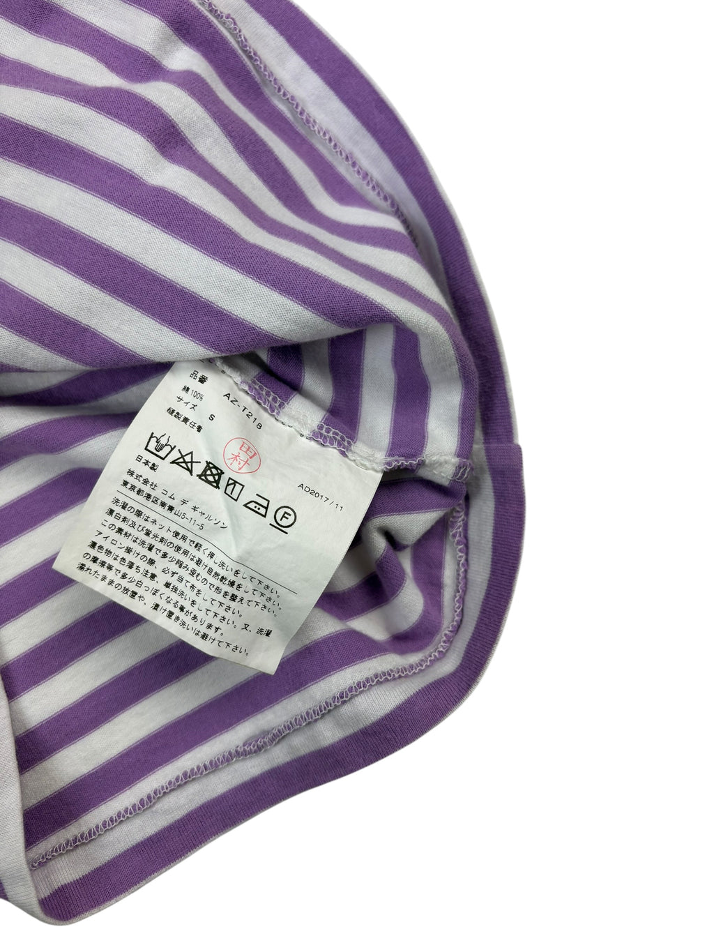 Comme des Garçons PLAY Stripe LS Tee