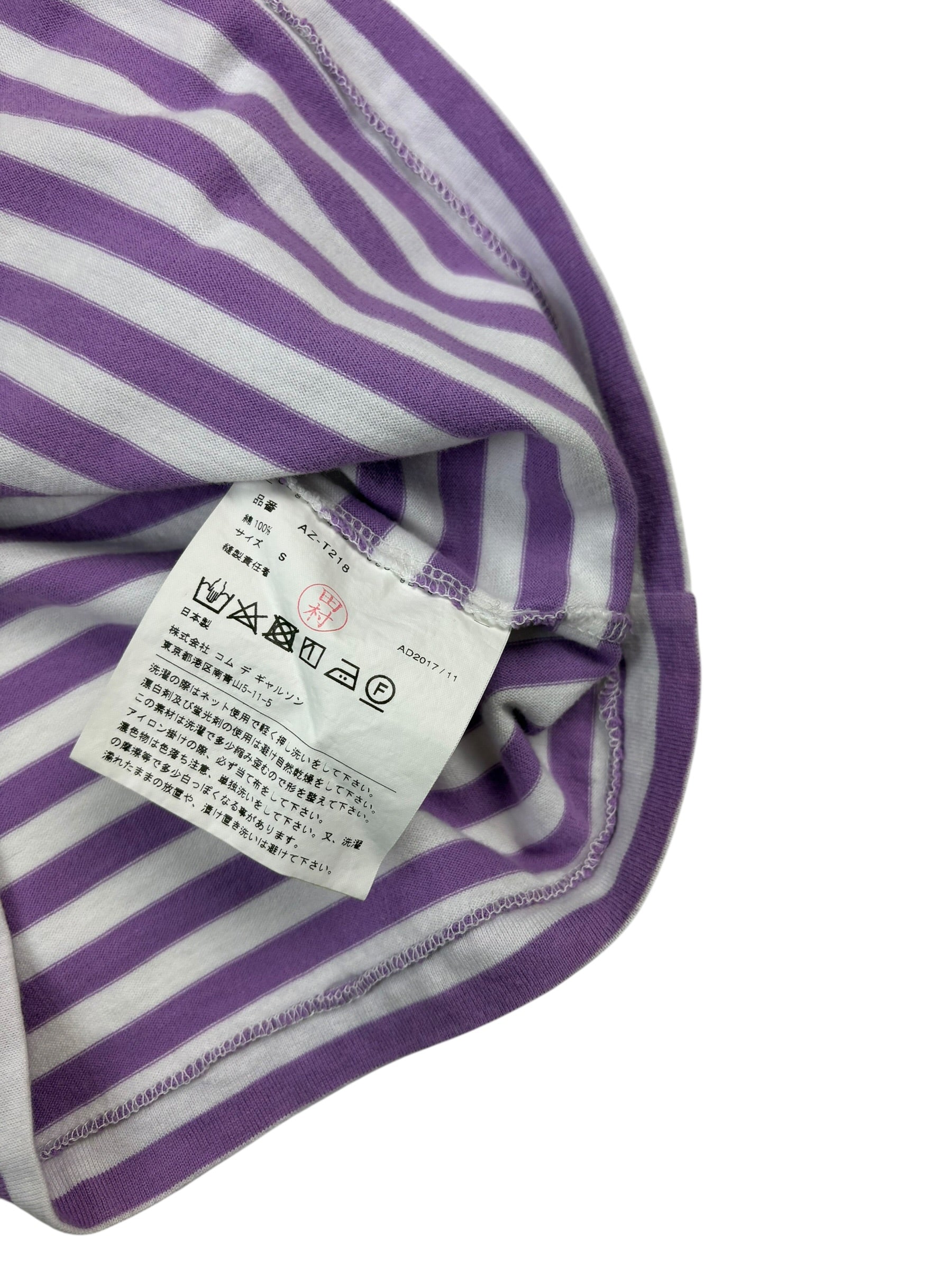 Comme des Garçons PLAY Stripe LS Tee