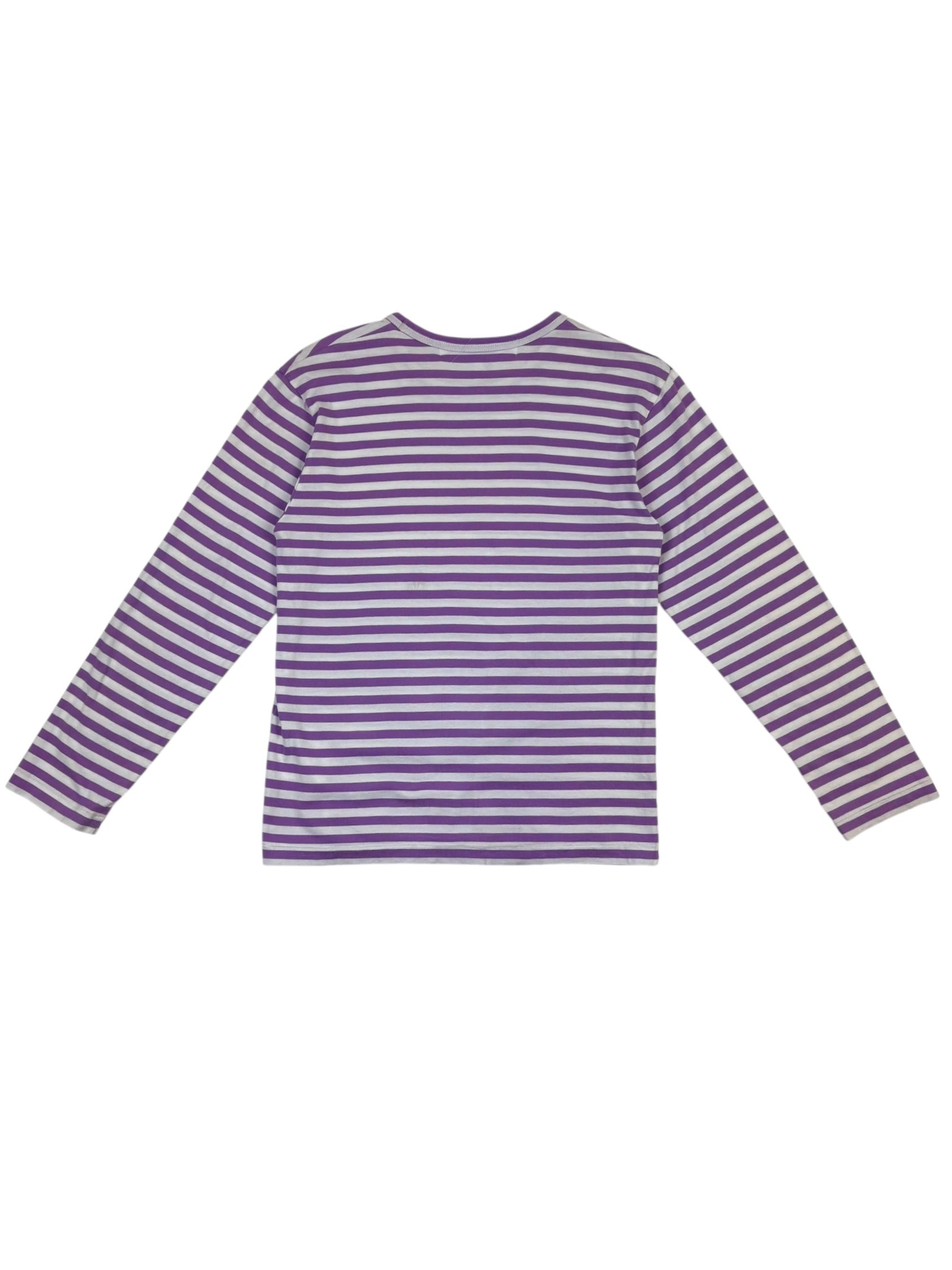 Comme des Garçons PLAY Stripe LS Tee