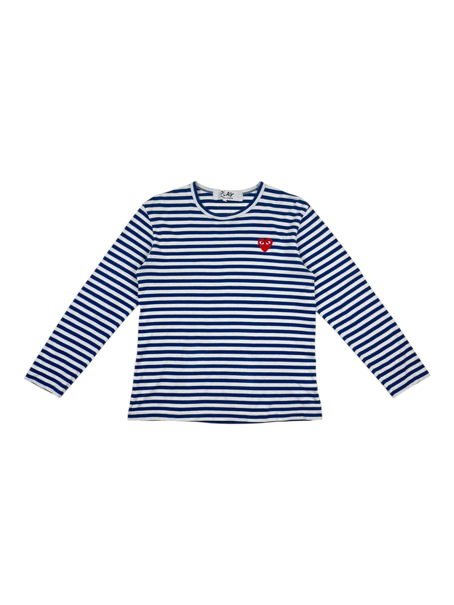 Comme Des Garçons PLAY Stripe LS Tee
