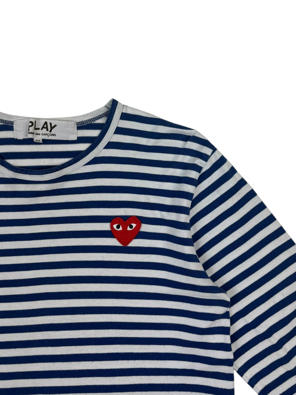 Comme Des Garçons PLAY Stripe LS Tee