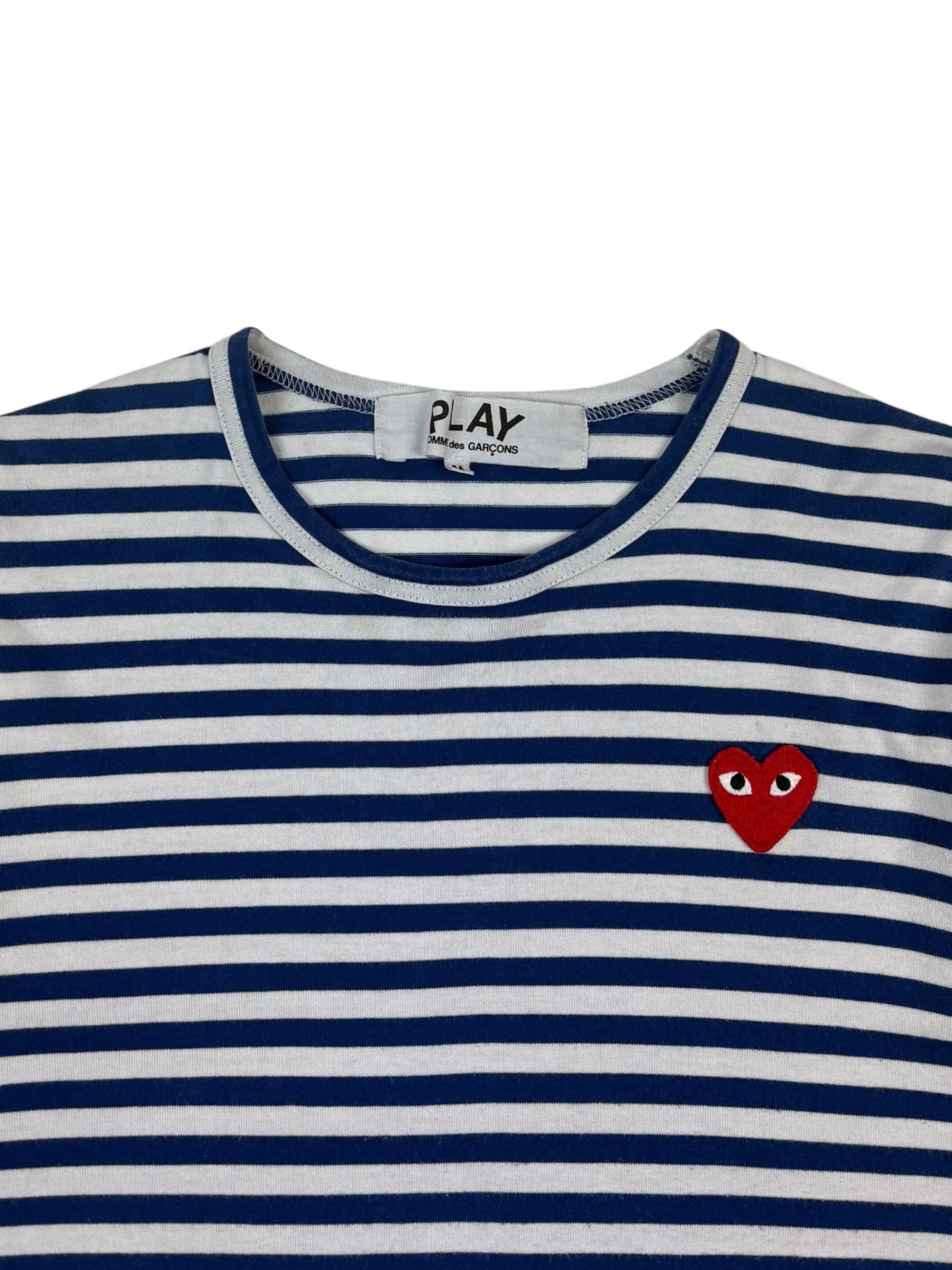 Comme Des Garçons PLAY Stripe LS Tee