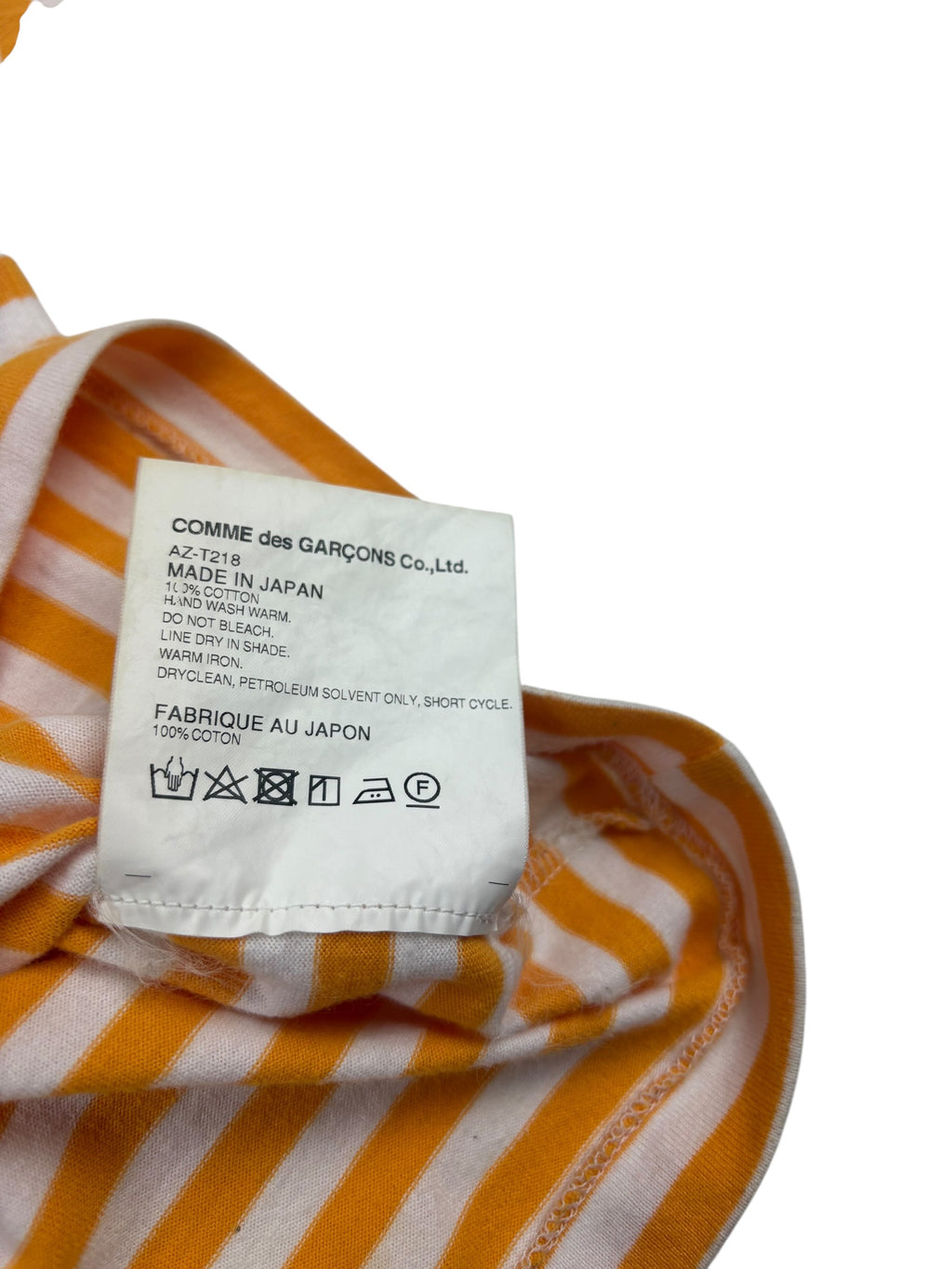 Comme des Garçons PLAY Stripe LS Tee