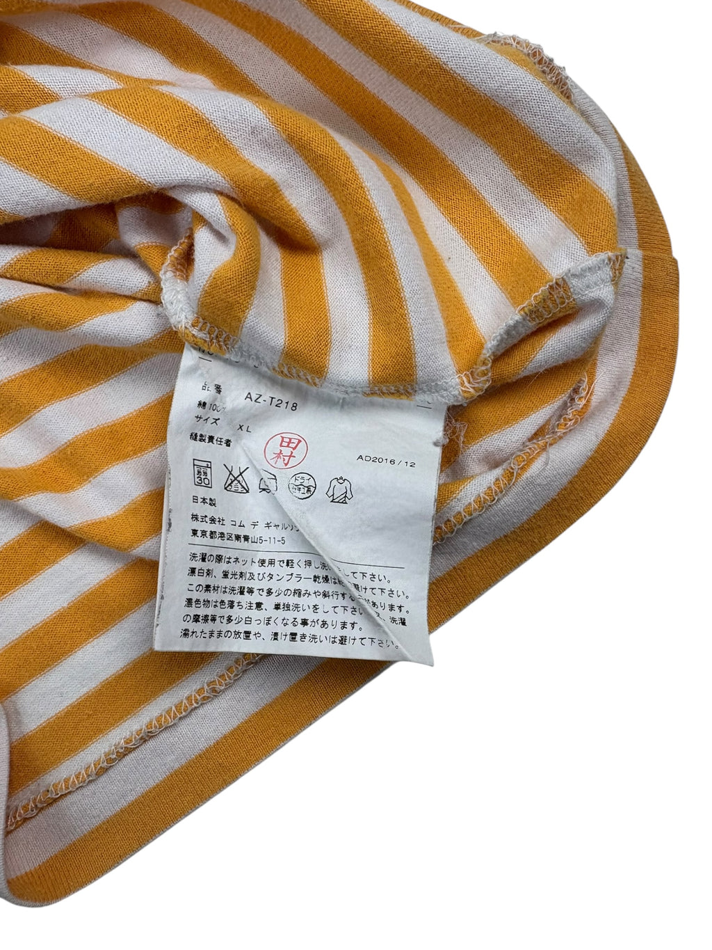 Comme des Garçons PLAY Stripe LS Tee