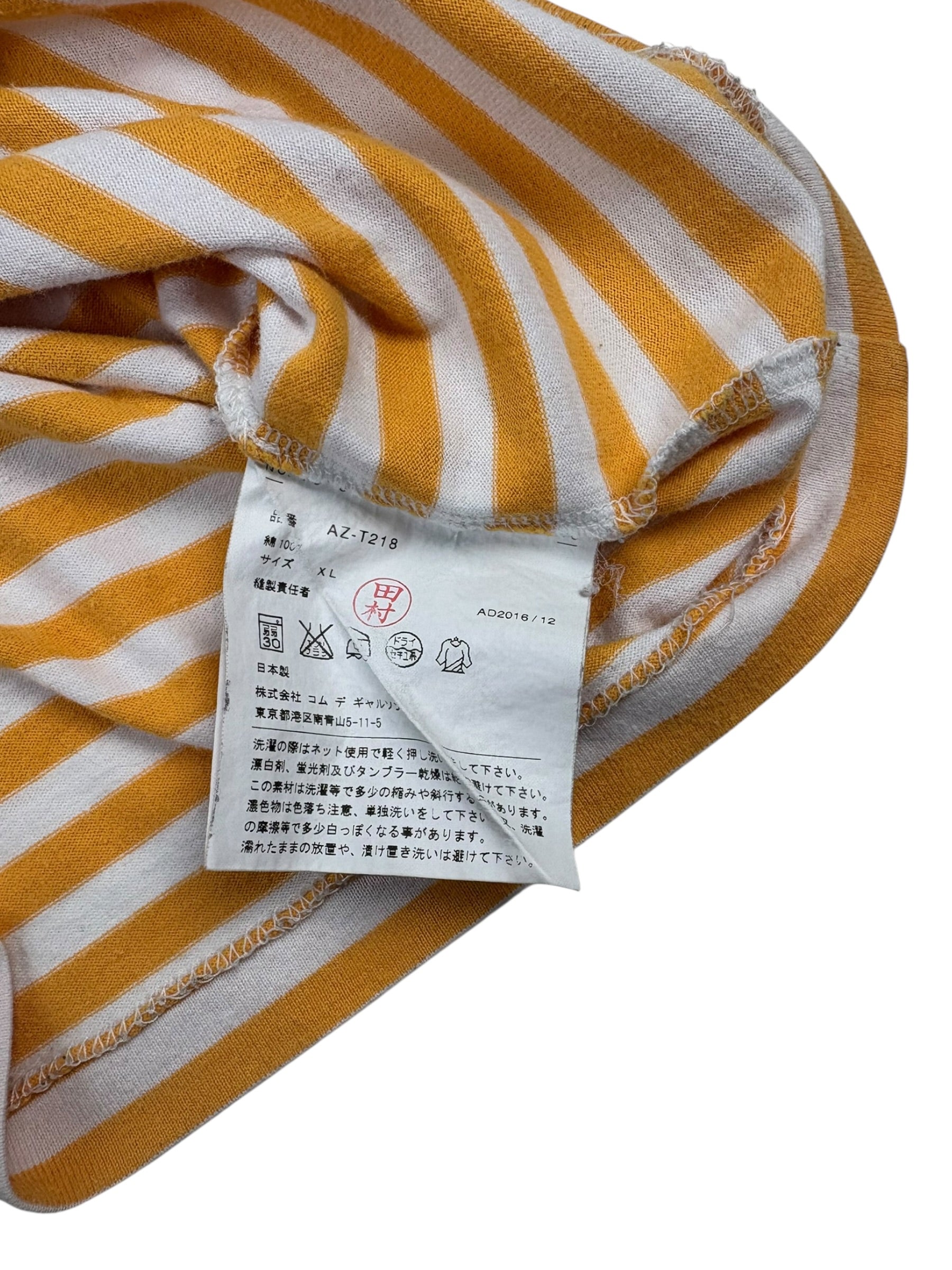 Comme des Garçons PLAY Stripe LS Tee