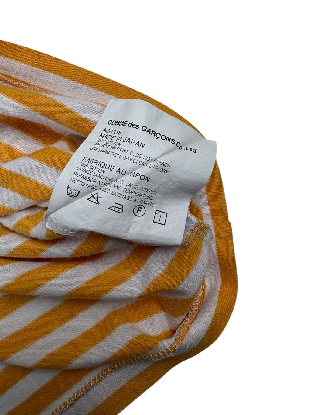 Comme des Garçons PLAY Stripe LS Tee