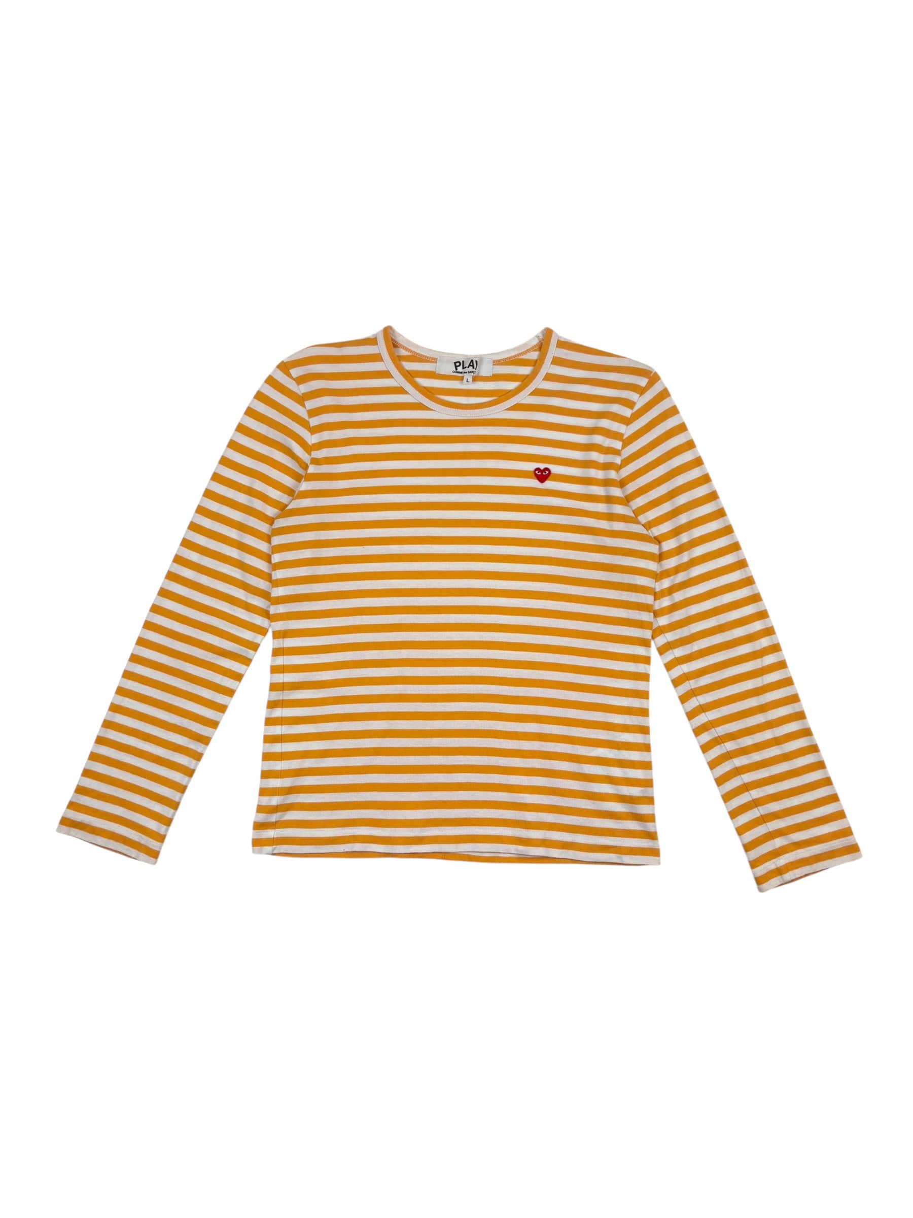 Comme des Garçons PLAY Stripe LS Tee