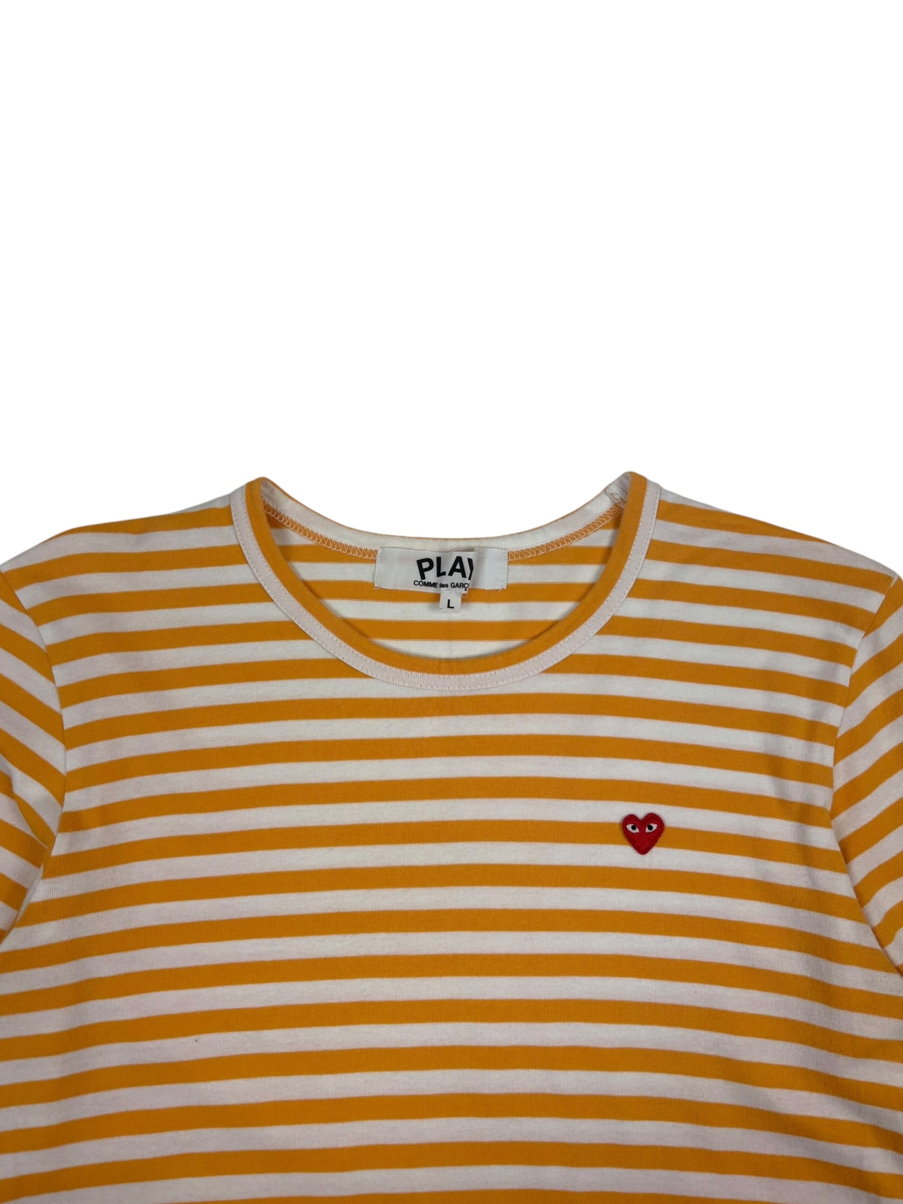 Comme des Garçons PLAY Stripe LS Tee