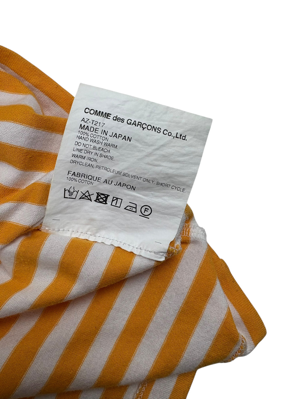 Comme des Garçons PLAY Stripe LS Tee