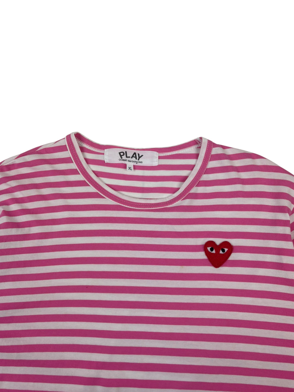 Comme des Garçons PLAY Stripe LS Tee
