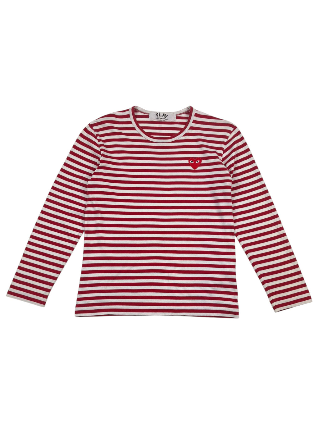 Comme des Garçons PLAY Stripe LS Tee
