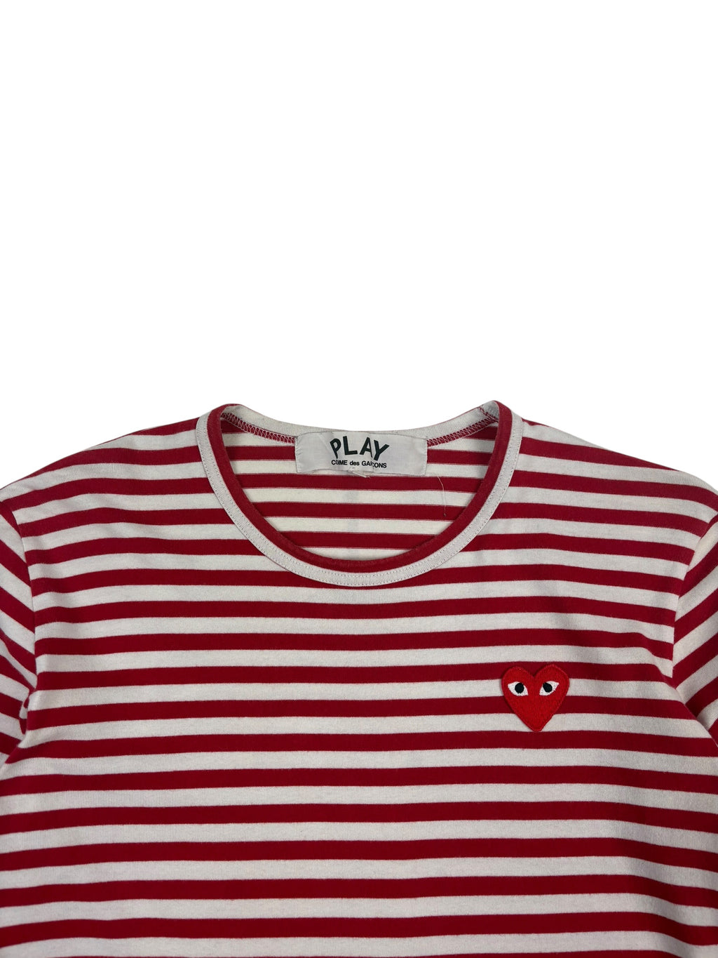 Comme des Garçons PLAY Stripe LS Tee