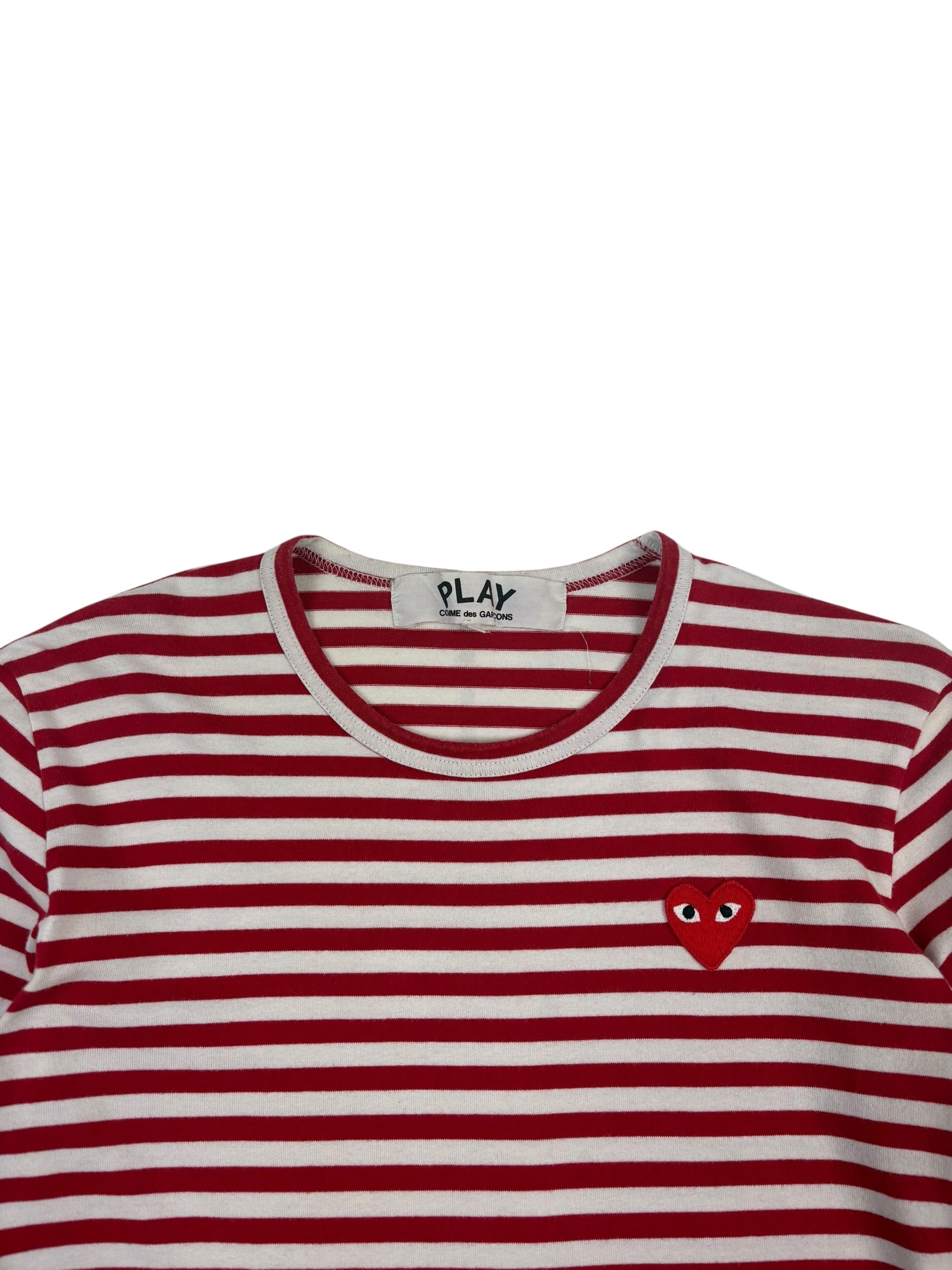 Comme des Garçons PLAY Stripe LS Tee