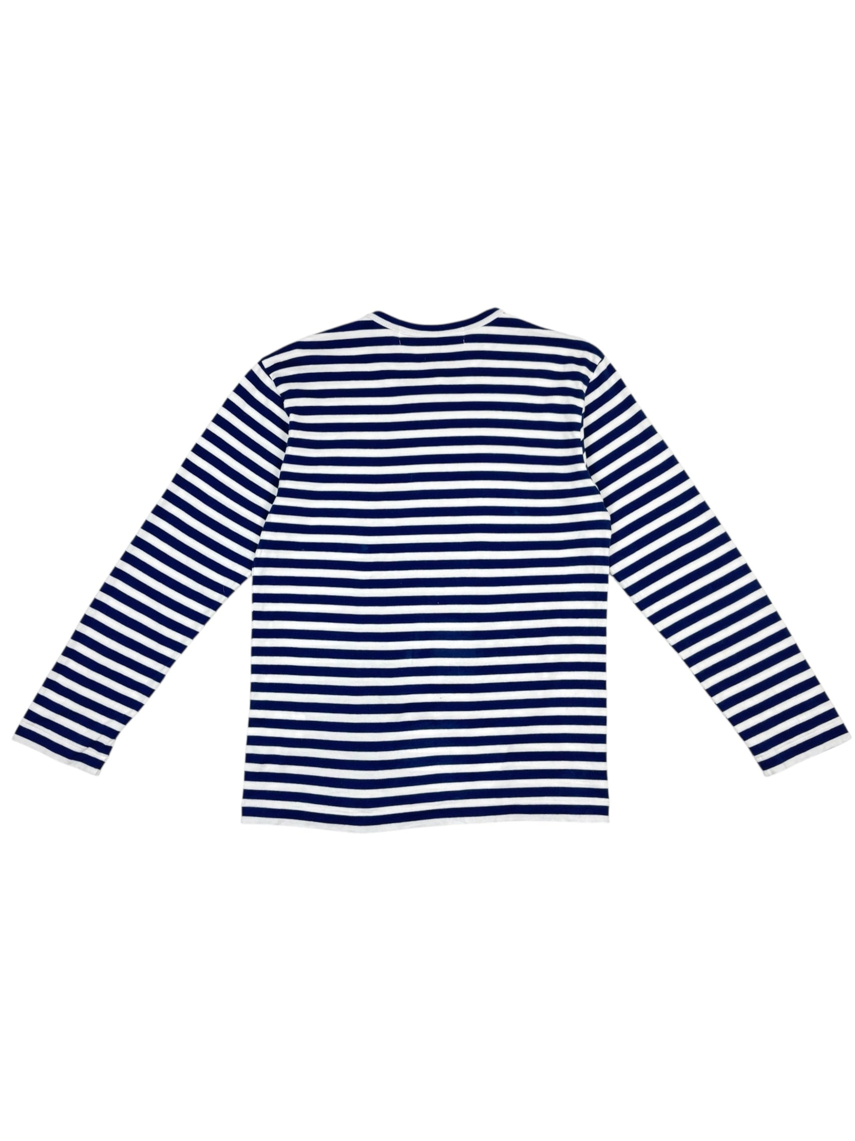 Comme des Garçons PLAY Stripe LS Tee
