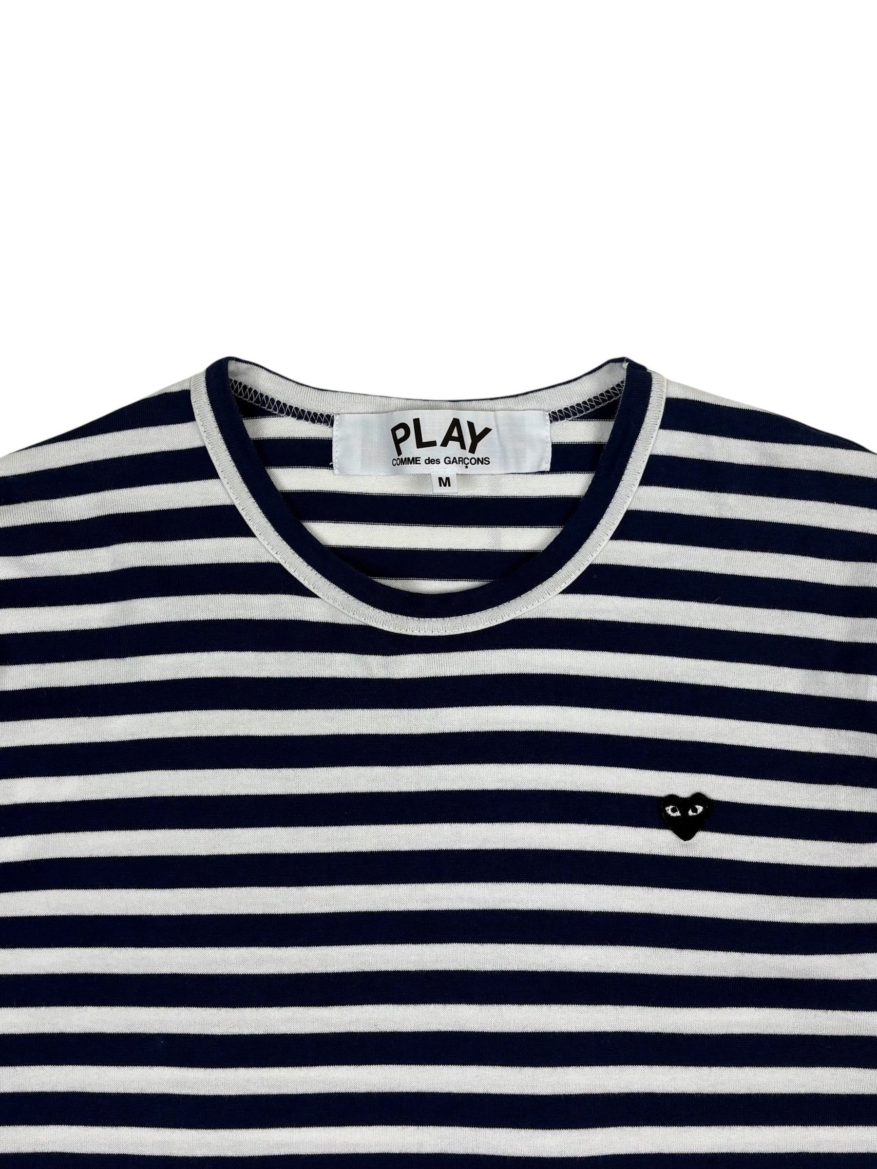 Comme des Garçons PLAY Stripe LS Tee