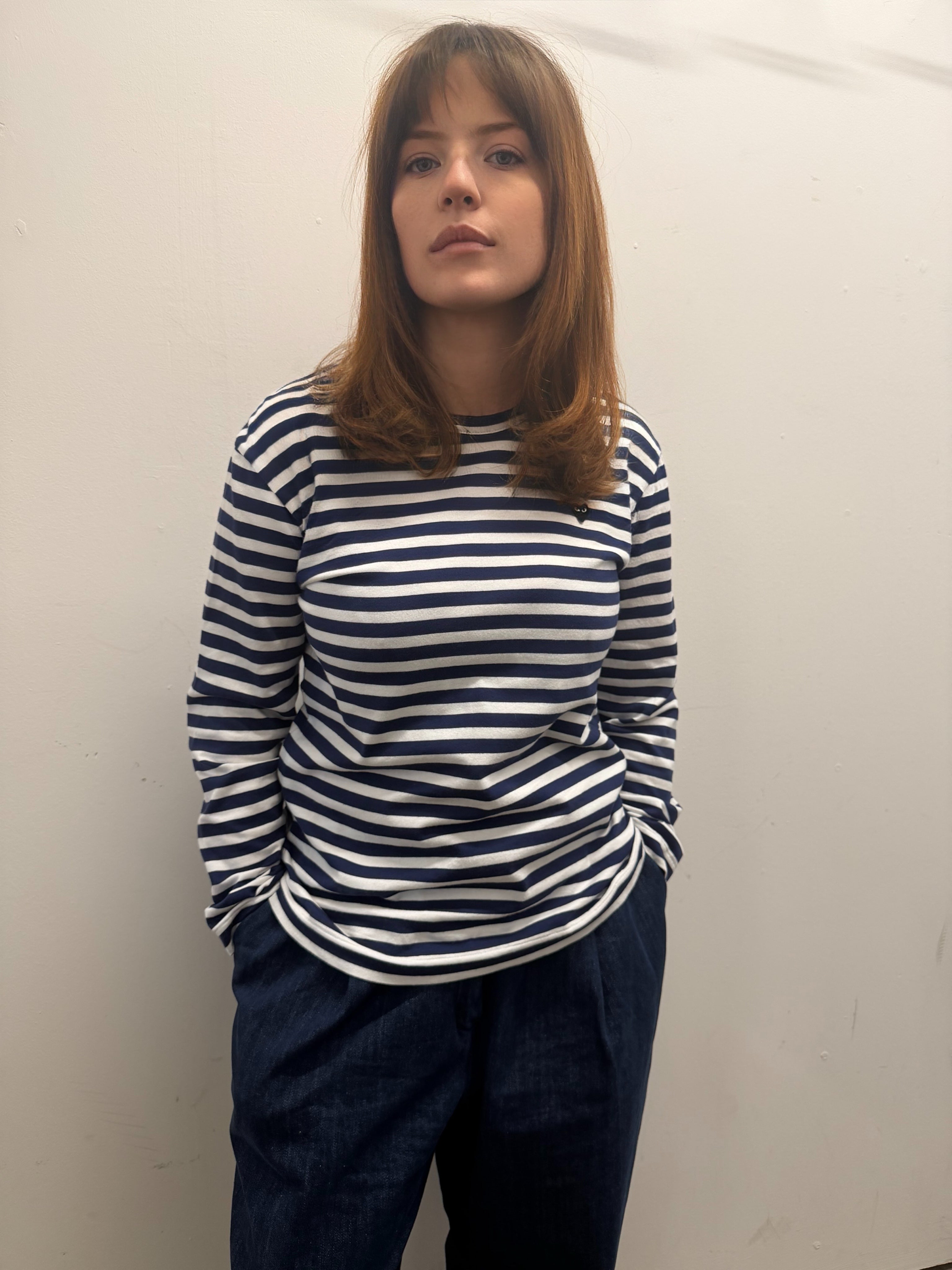 Comme des Garçons PLAY Stripe LS Tee