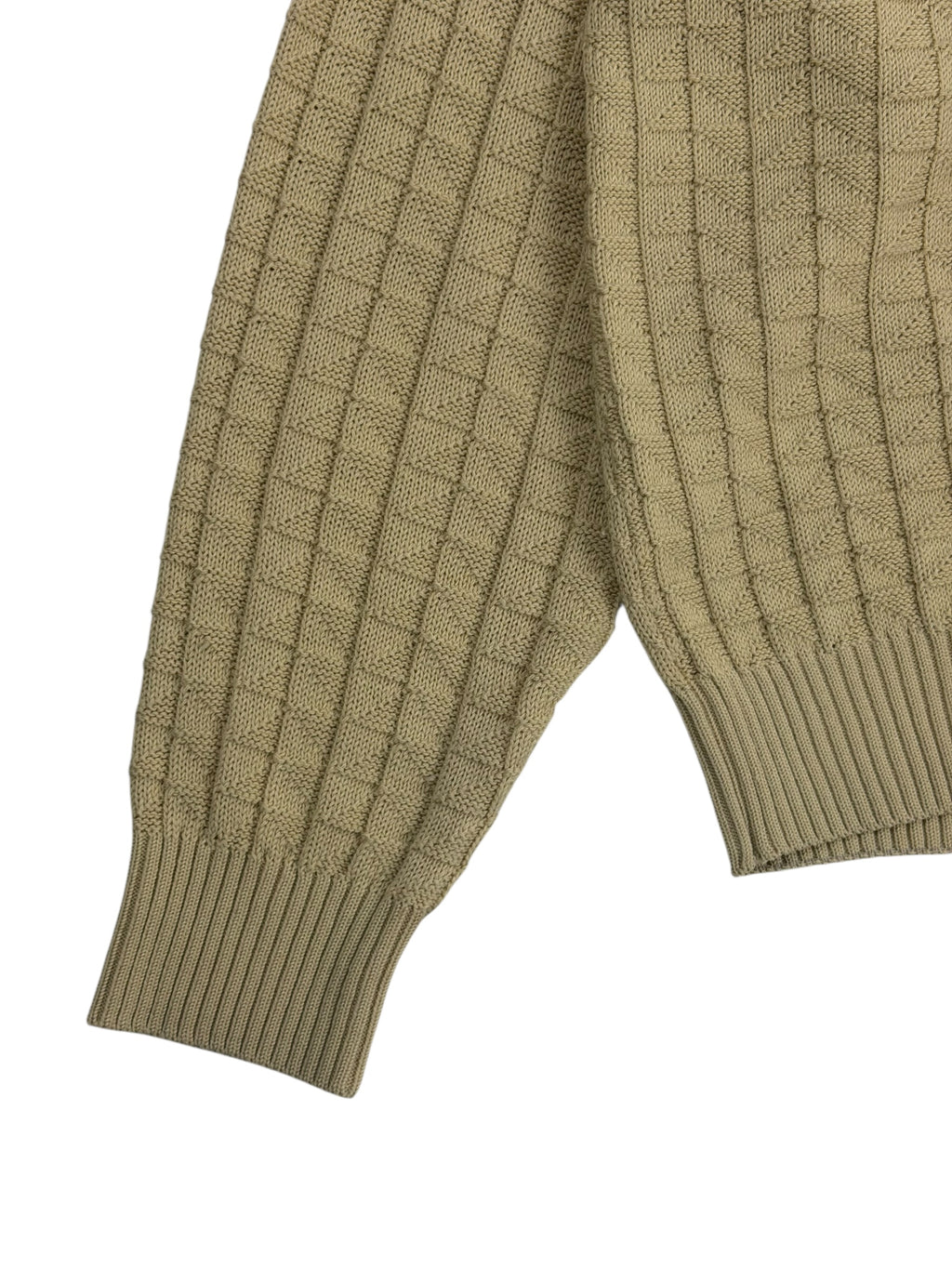 Emporio Armani 1980s Diamond Jacquard Knit