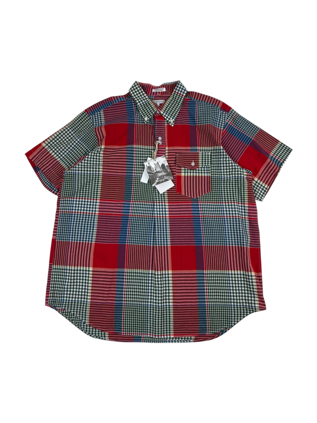 Engineered Garments Big Madras Plaid Popover Shirt