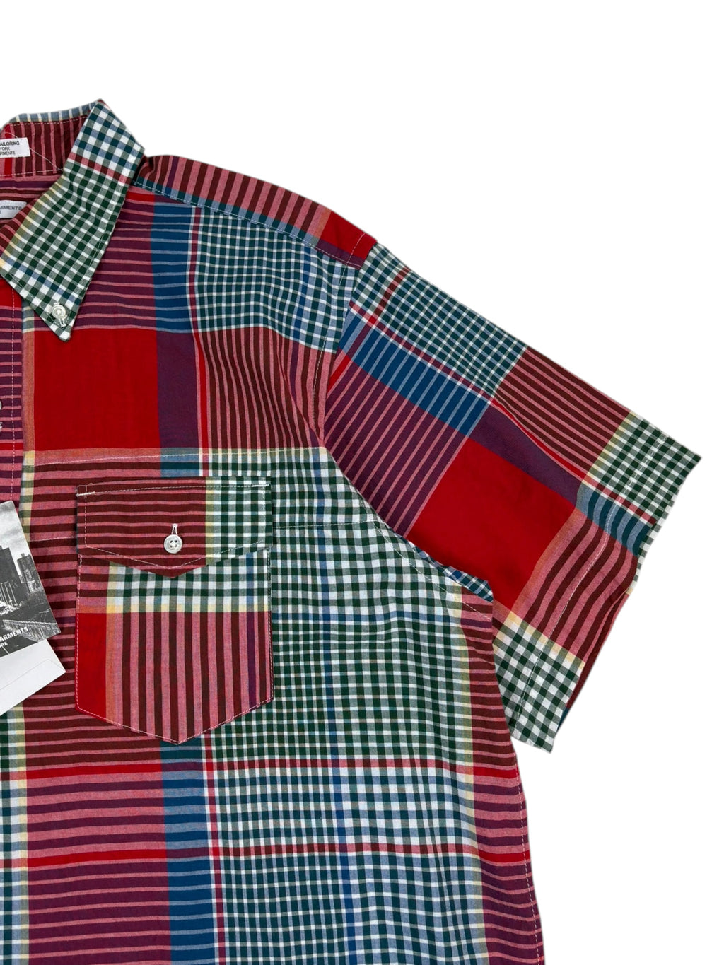Engineered Garments Big Madras Plaid Popover Shirt