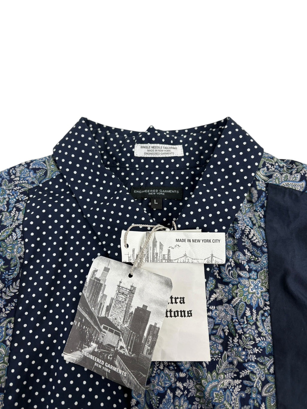 Engineered Garments Big Polka Dot Shirt