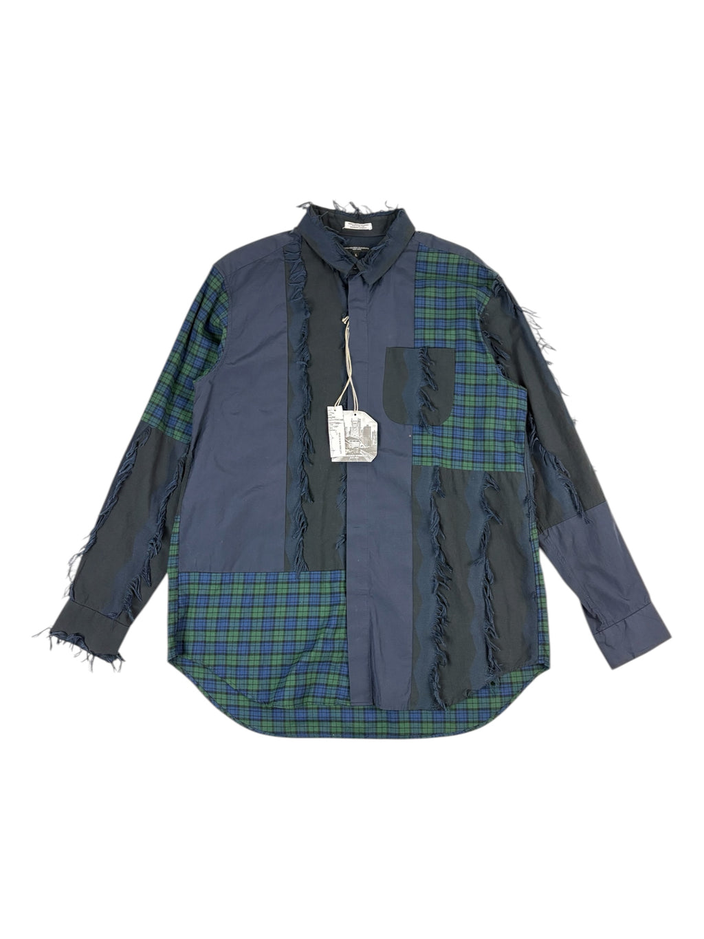 Engineered Garments CP Fringe Combo Shirt
