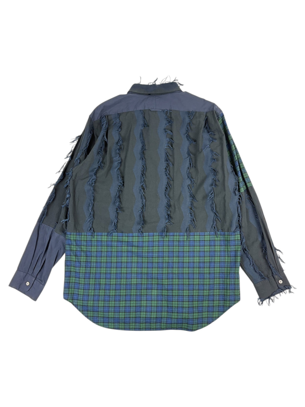 Engineered Garments CP Fringe Combo Shirt