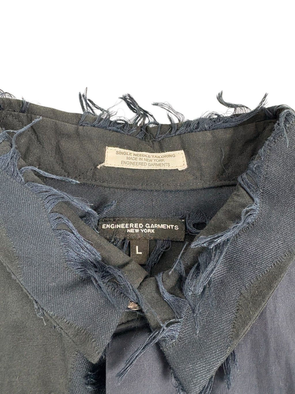 Engineered Garments CP Fringe Combo Shirt