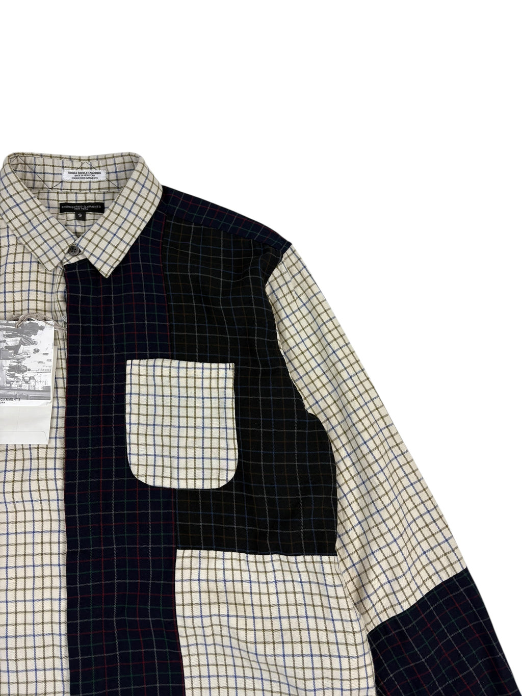 Engineered Garments Combo Mix Pattern Shirt