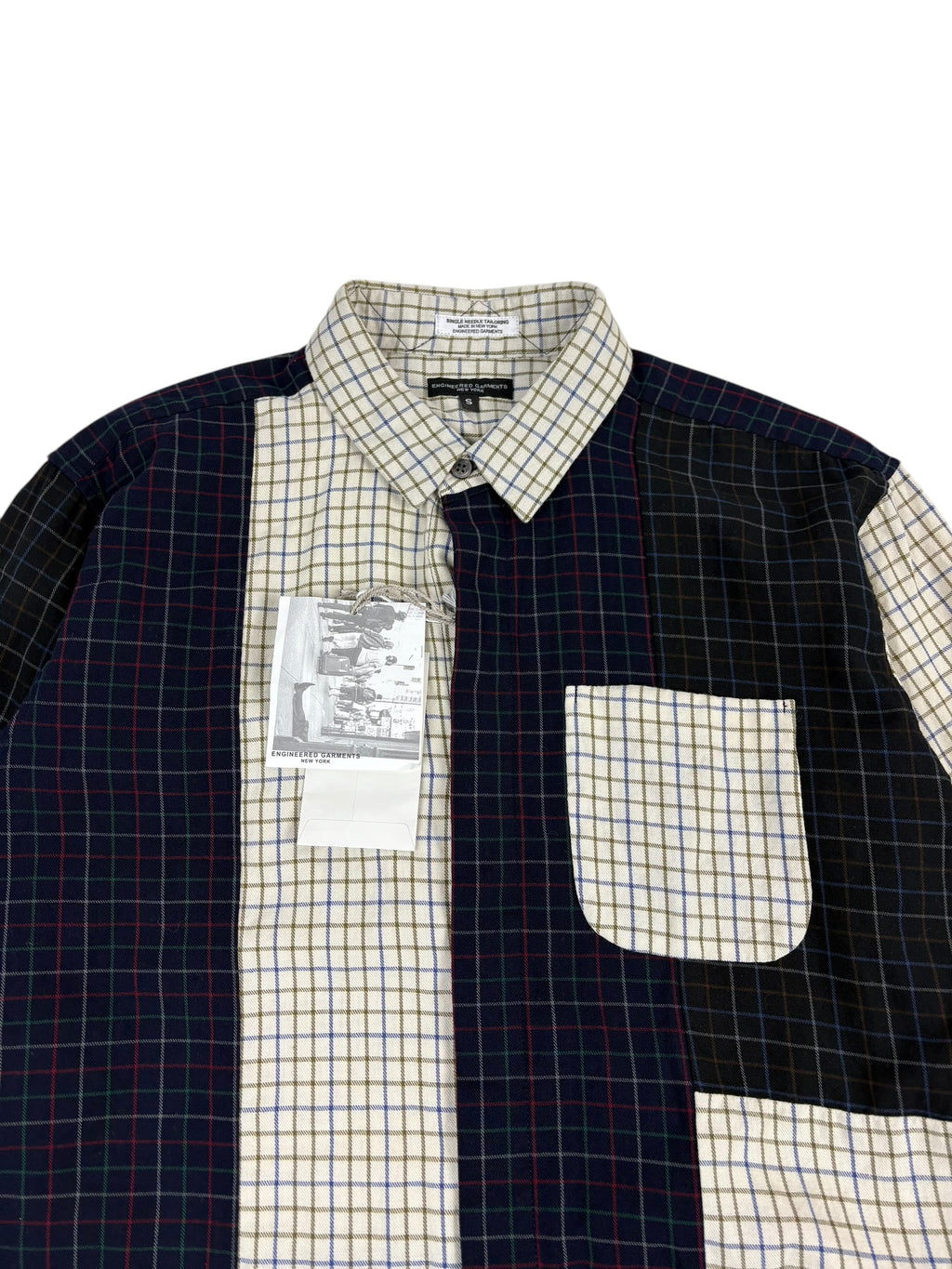Engineered Garments Combo Mix Pattern Shirt
