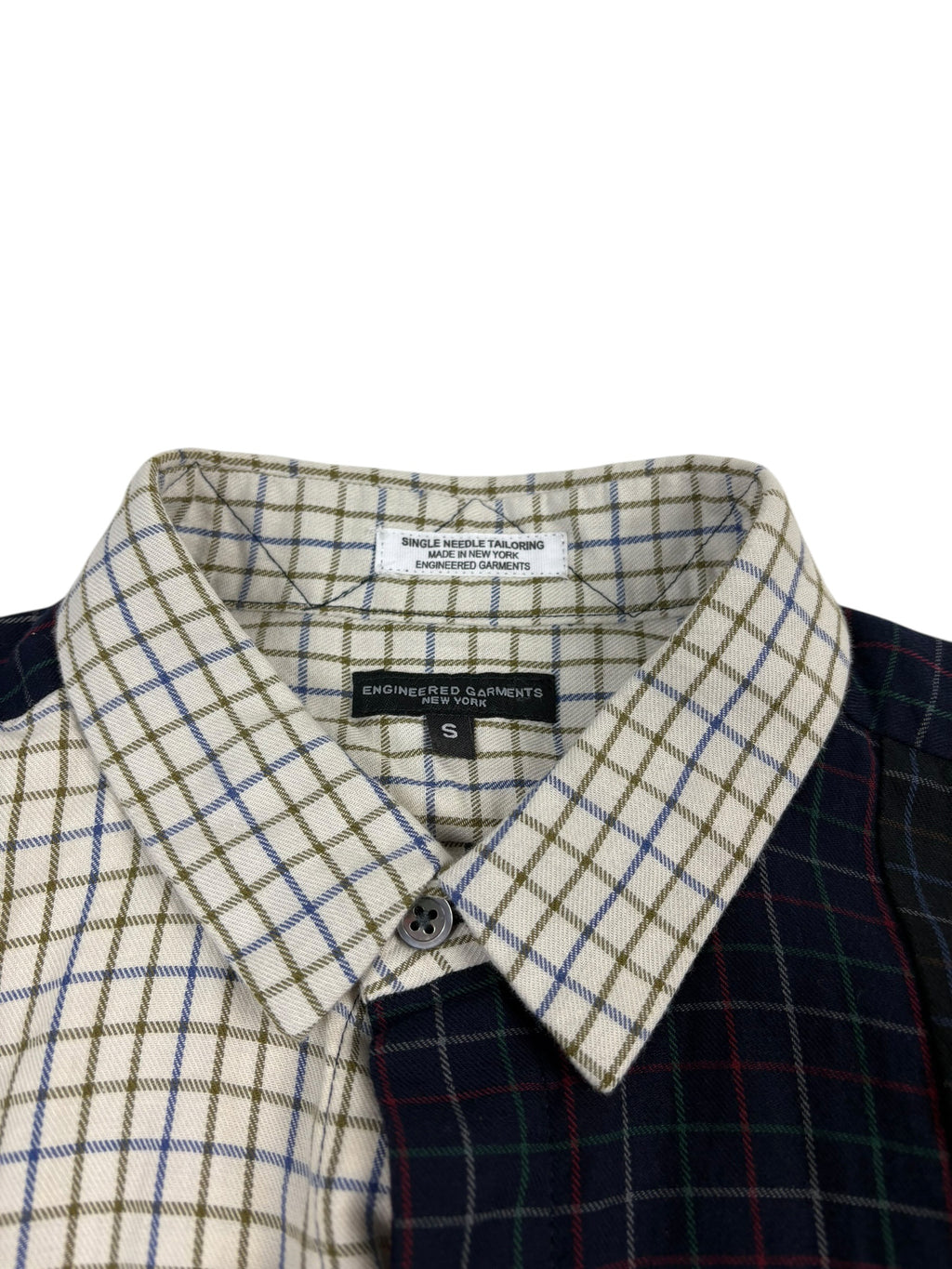 Engineered Garments Combo Mix Pattern Shirt