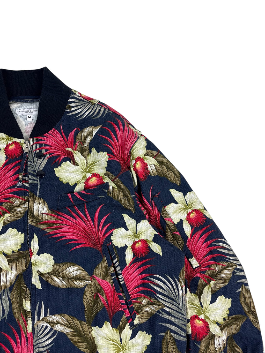 Engineered Garments Hawaiian Floral Aviator Jacket