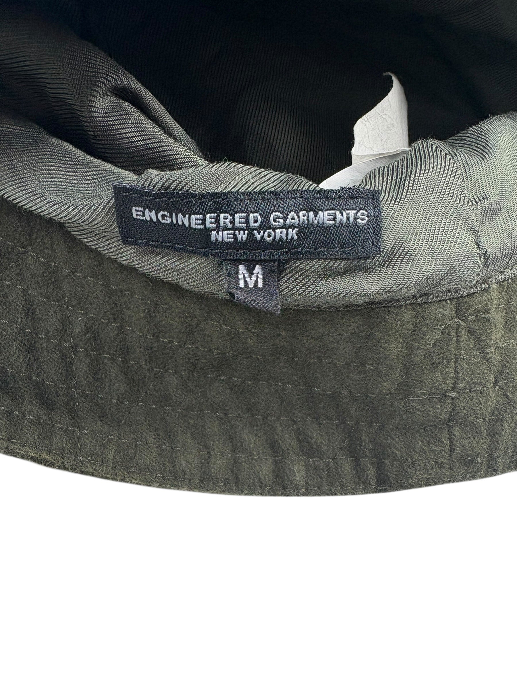 Engineered Garments Olive Bucket Hat