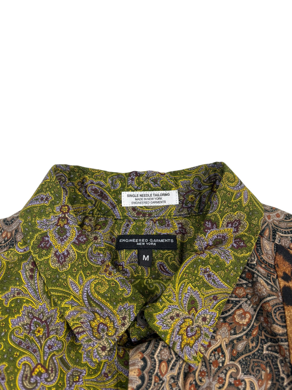 Engineered Garments Paisley Combo Shirt