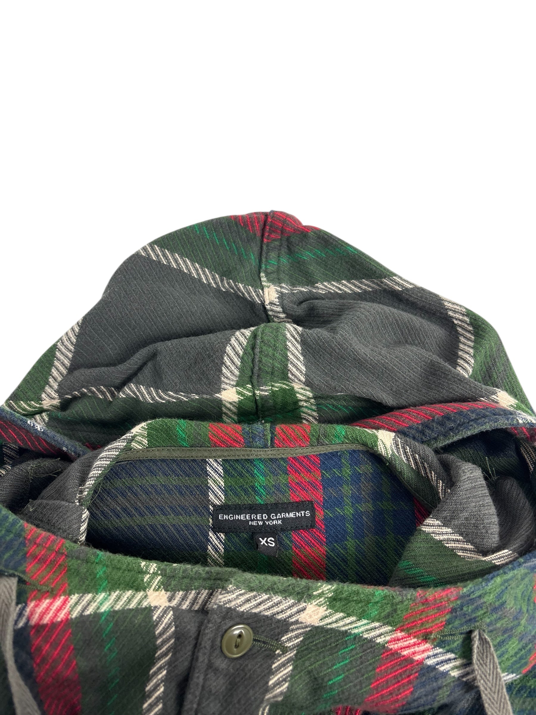 Engineered Garments Cagoule Tartan Smock