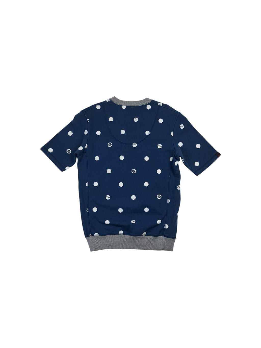 Evisu Genes 2000’s Short Sleeve Polka Dot Sweatshirt