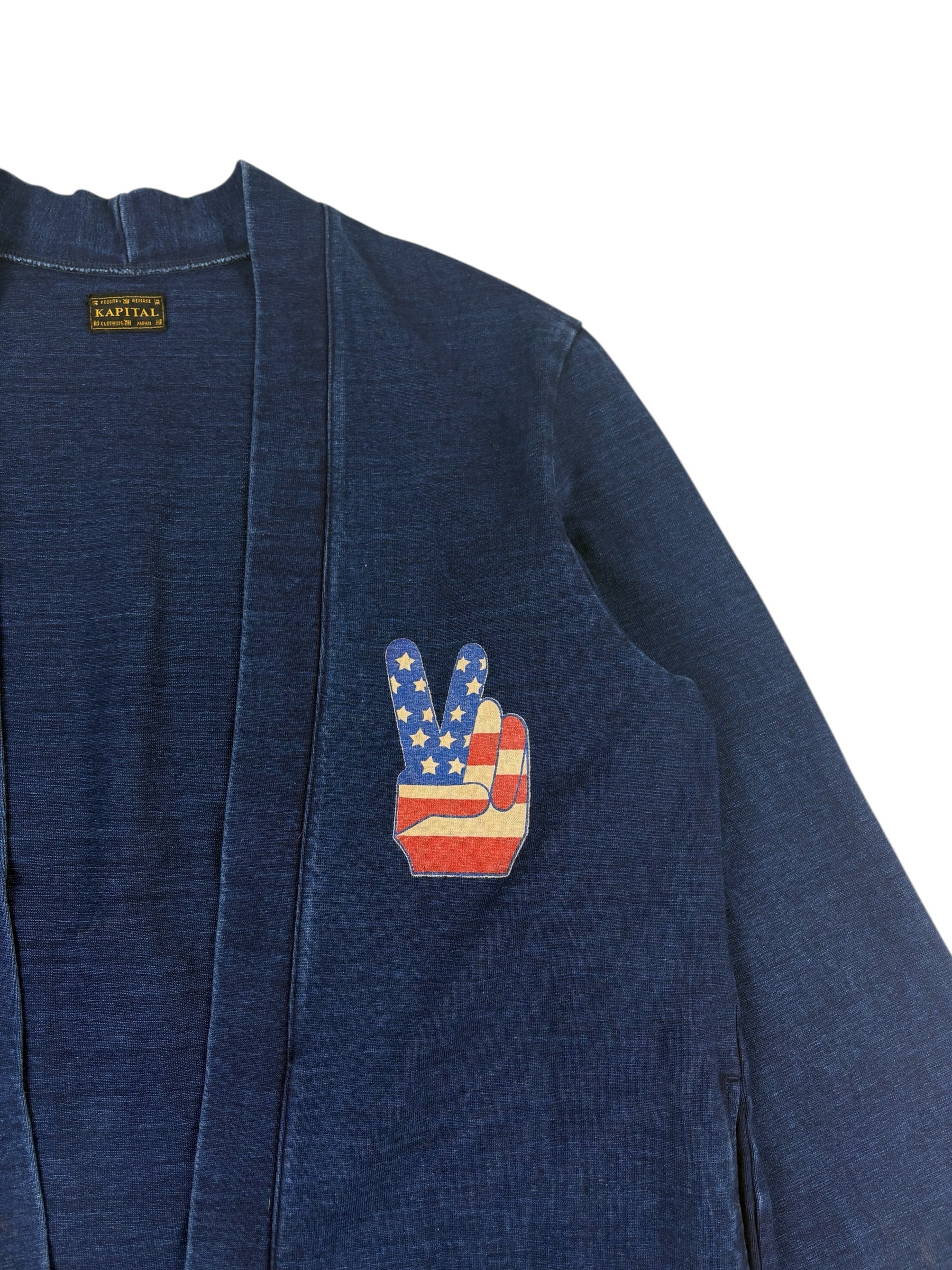 Kapital IDG Degree-Stamped Kakashi Cardigan