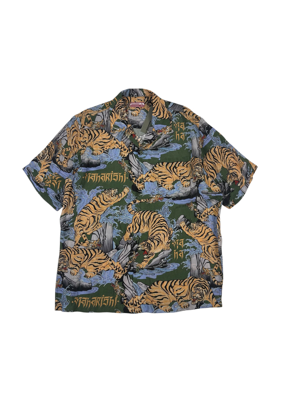 Maharishi Water Tiger Camp Collar Shirt