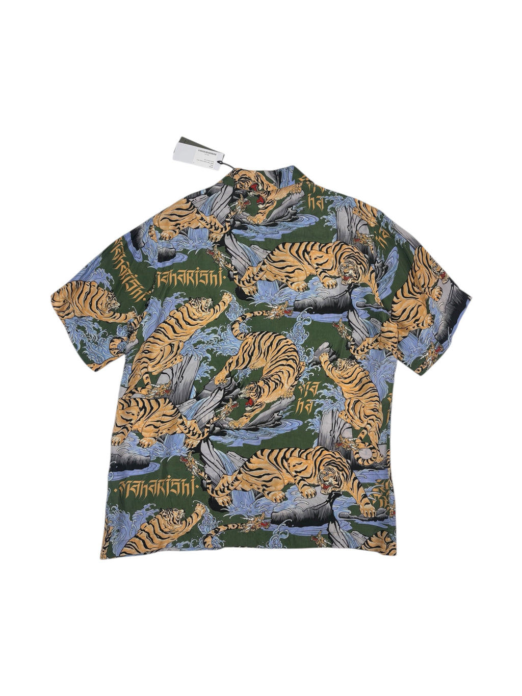 Maharishi Water Tiger Camp Collar Shirt