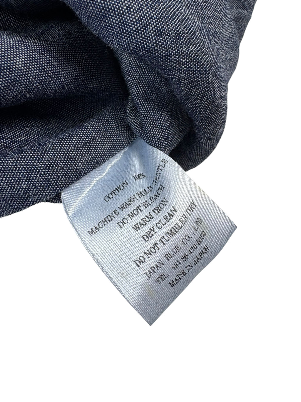 Momotara Jeans Indigo Denim Waistcoat