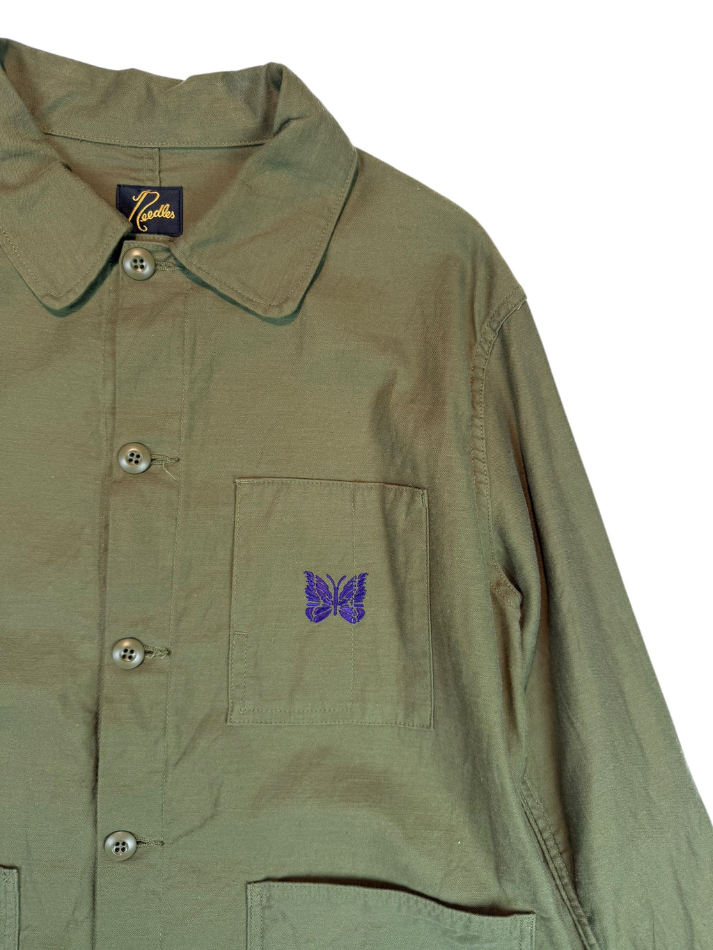 Needles Reversed Coverall Workwear Jacket