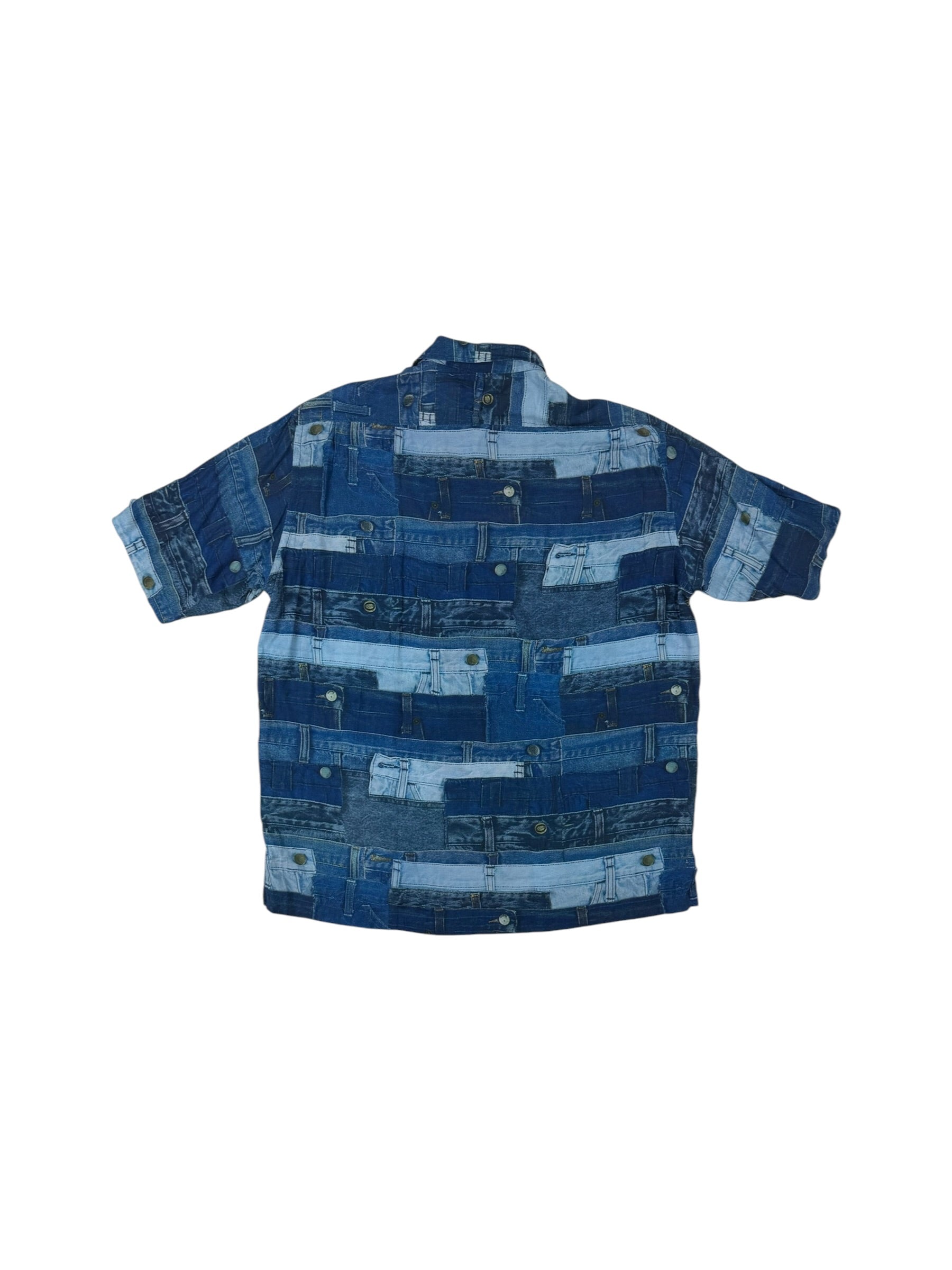 Nigel Cabourn 90s Patchwork Print Shirt