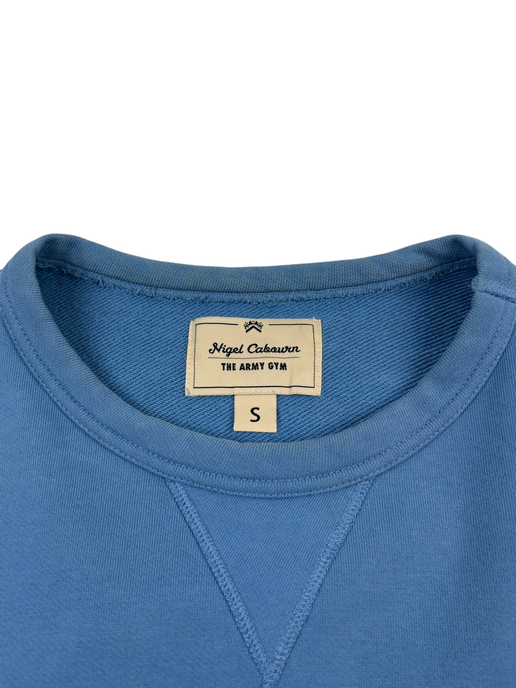 Nigel Cabourn Embroidered Globe Sweater