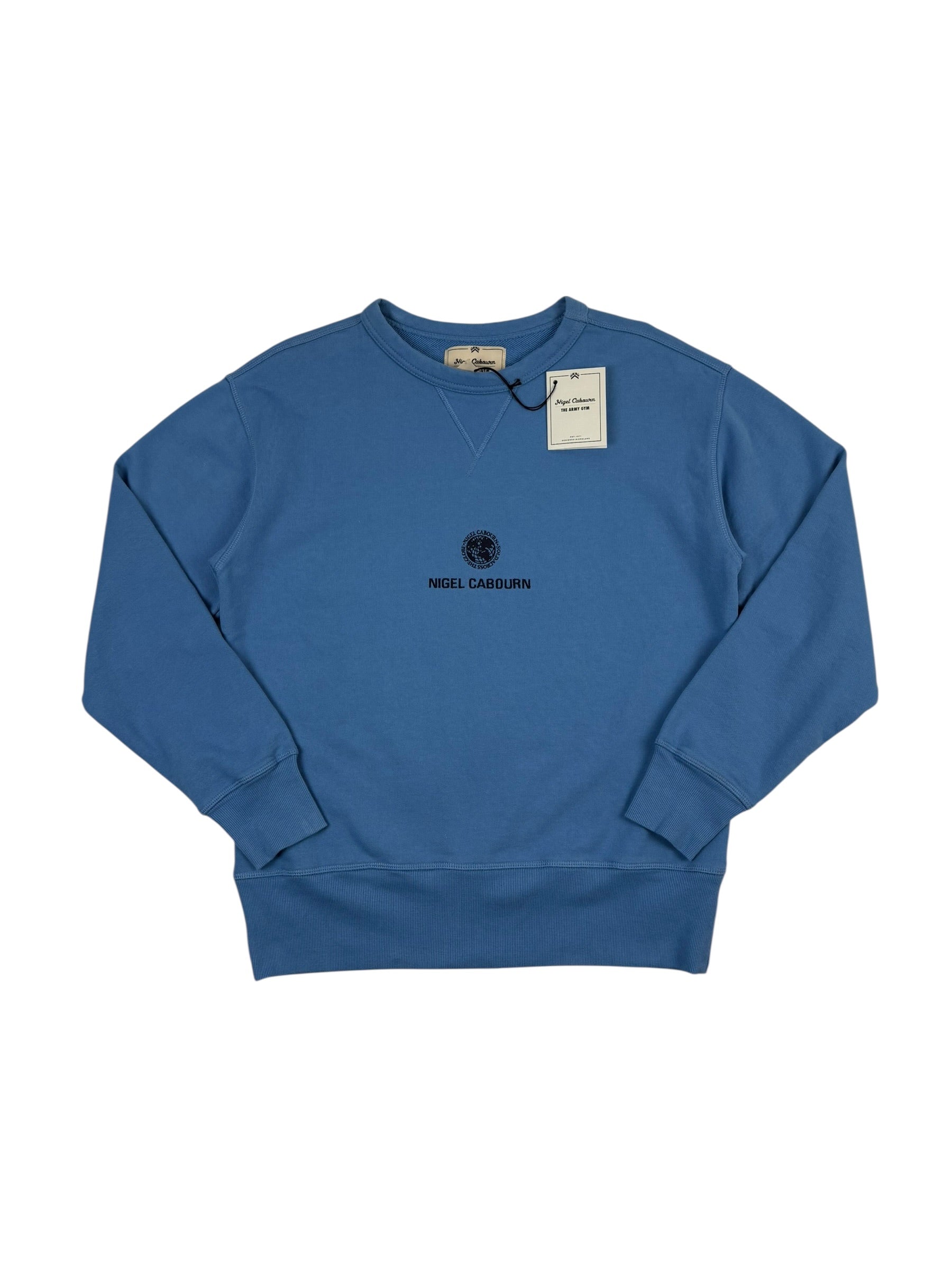Nigel Cabourn Embroidered Globe Sweater
