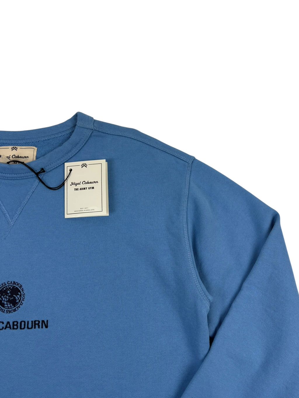 Nigel Cabourn Embroidered Globe Sweater