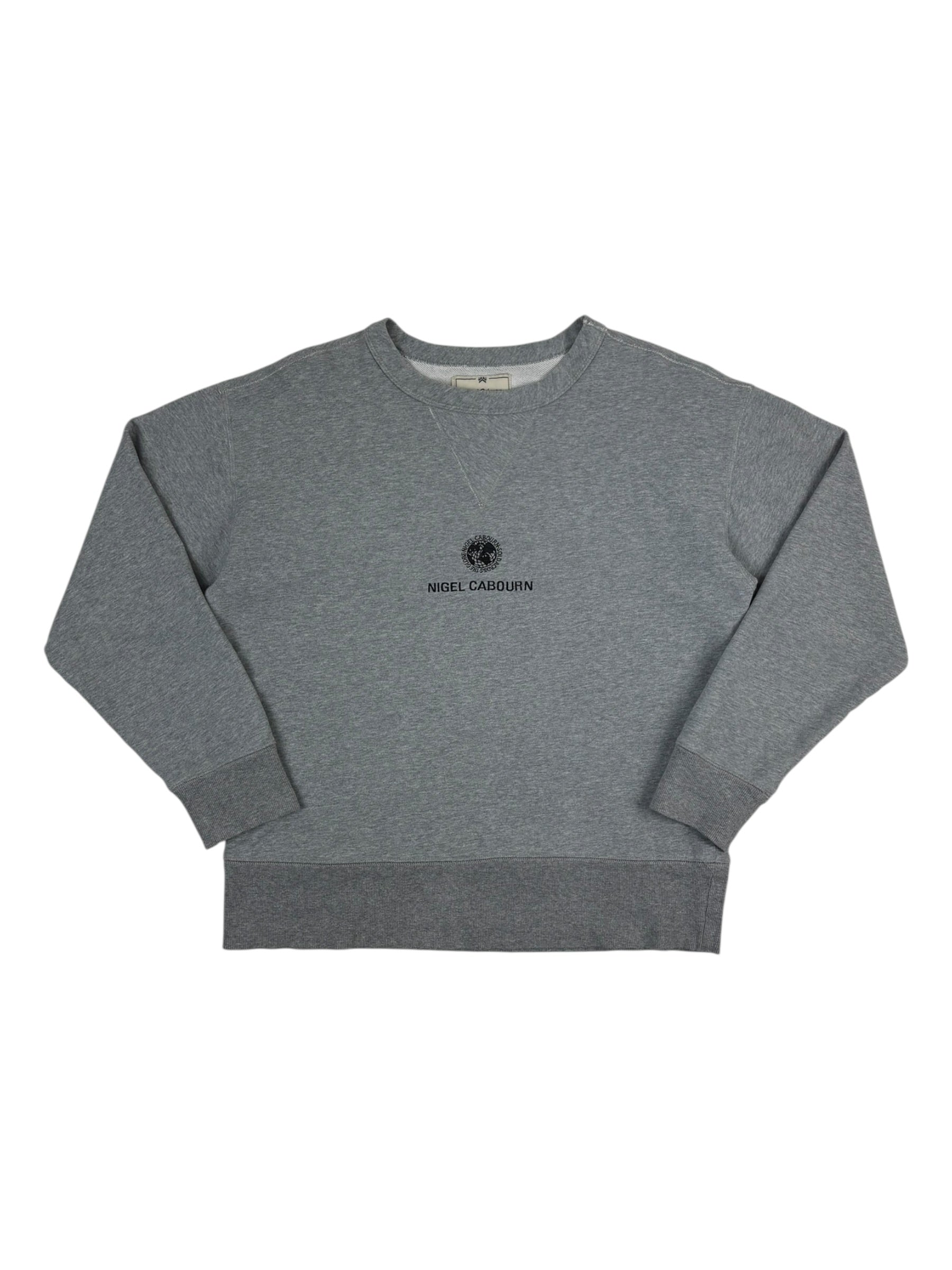 Nigel Cabourn Embroidered Globe Sweater